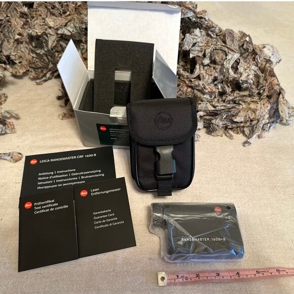 Leica range master CRF 1600 – B ballistic rangefinder with Kase black 40 534 - Picture 3 of 8